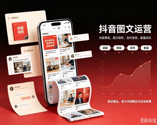 贵南抖音图文代运营服务