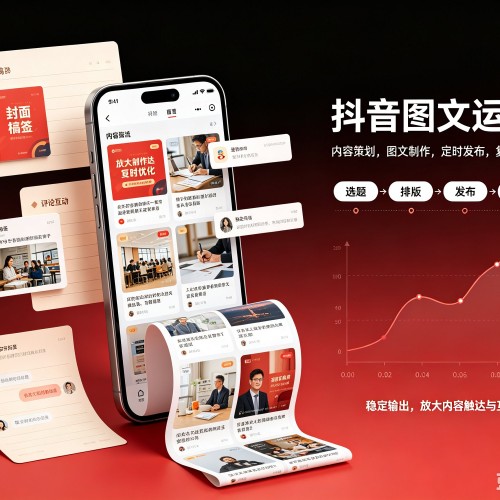 贵南抖音图文代运营服务